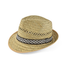 Cappello Modello Trilby Ventilato 100% paglia TG 54 AL 61