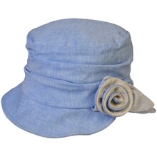 Cappello Cloche 100% lino