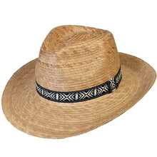 Cappello Modello Australiano Cucito 100% Paglia TG Assortite 56-58-60