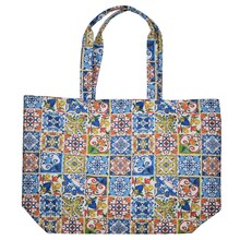 Borsa Mare Tipo Shopper Fantasia 100% poliestere 40x15x50 cm