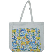 Borsa Mare Tessuto Stampato 80% Cotone 20% Poliestere