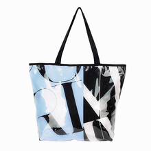 Borsa Mare Con Stampa PVC 100% poliestere