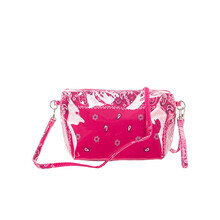 Borsa Pochette Trasparente 100% poliestere 23x14x18