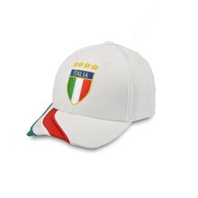 Cappello Baseball Ricamato 'ITALIA' 100% cotone Tg Unica Regolabile
