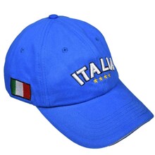 Cappello Modello Baseball Italia 100% cotone TG Unica Regolabile