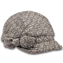 Berrettone Donna  Tweed 80% lana 20% poliestere