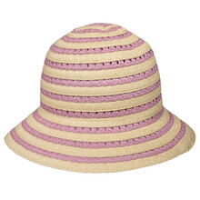 Cappello Cloche Cucita Bicolore 100% Carta TG Unica Regolabile