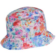 Cappello Modello Cloche 'Fiorata' 100% cotone tg 46 54