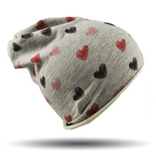 Cuffia 'Rasta' Bimba cuori 100% cotone