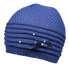 Cuffia Baby Bimba Cotone Operato 100% cotone