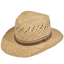 Cappello Modello Cow Boy 100% Paglia