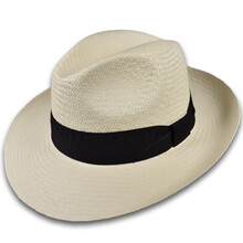 Cappello Modello  Fedora Panama 100% paglia TG 55 AL 61