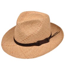 Cappello Modello  Fedora 'Rafia' 100% Paglia TG S M L XL