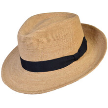 Cappello Modello Fedora Rafia 100% paglia TG S M L XL