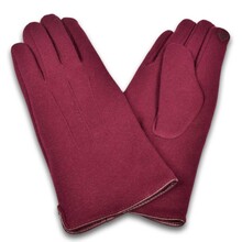 Guanto Donna Tessuto Touch Screen 65% poliestere 30% cotone 5%elastan