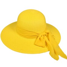 Cappello Modello  Pamela Cucita Ala 100% Carta TG Unica Regolabile