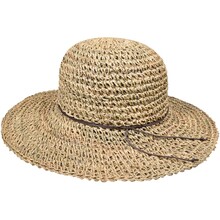 Cappello Modello Pamela Uncinetto 100% Paglia TG Unica Regolabile