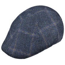 Cappello Coppola Spinata a Scacchi 50% lana 50% poliestere