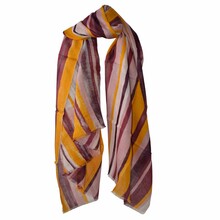 Sciarpa 'Pashmina' Fantasia a Righe 100% Modal 190x80