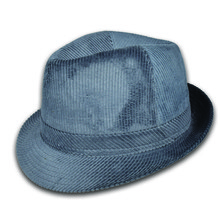 CappelloTrilby 'Lobbia' Velluto 100% cotone