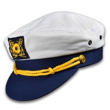 Cappello Modello Marinaio Uomo 100% cotone Tg Assortite 56 58 60