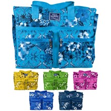 Borsa Mare Quadrata Fant Fiori 100% poliestere