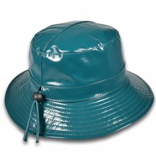 Cappello Cloche Impermeabile 100% Poliuretano Vernice